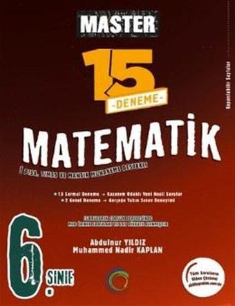 6. Sınıf Master 15 Matematik Denemesi - Kolektif  - Okyanus Eğitim
