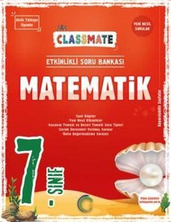 7. Sınıf Classmate Matematik Soru Bankası - Kolektif  - Okyanus Eğitim