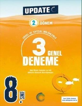 8. Sınıf Update 2. Dönem 3 Genel Deneme - Kolektif  - Okyanus Eğitim