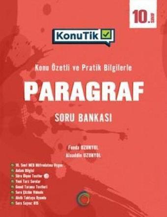 10. Sınıf KonuTik Paragraf Soru Bankası - Kolektif  - Okyanus Eğitim