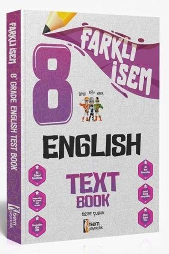 2024 8.Sınıf İngilizce Farklı İsem Soru Bankası - Kolektif  - İsem Yayıncılık - Ortaokul