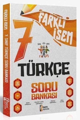 2024 7.Sınıf Türkçe Farklı İsem Soru Bankası - Kolektif  - İsem Yayıncılık - Ortaokul