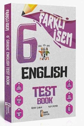 2024 6.Sınıf İngilizce Farklı İsem Soru Bankası - Kolektif  - İsem Yayıncılık - Ortaokul