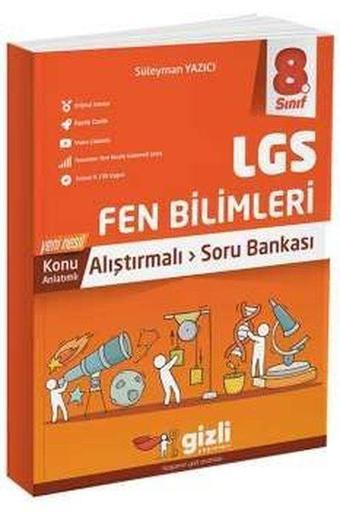 8. Sınıf LGS Fen Bilimleri Konu Anlatımlı Soru Bankası - Kolektif  - Gizli Yayınları