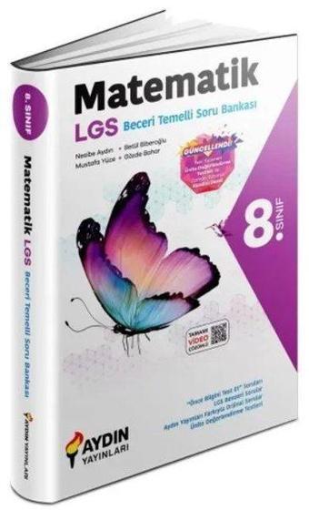 8. Sınıf Matematik Beceri Temelli Soru Bankası - Kolektif  - Aydın Yayınları