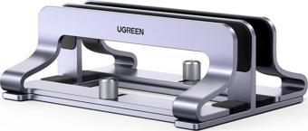 Ugreen Masaüstü Alüminyum Çift Yuvalı Dikey Notebook Macbook Laptop Standı