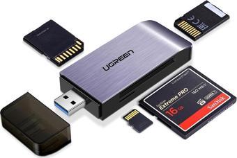 Ugreen USB 3.0 SD, Micro SD, Memory Stick, CF Kart Okuyucu