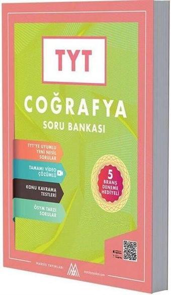 TYT Coğrafya Soru Bankası - Kolektif  - Marsis Yayınları