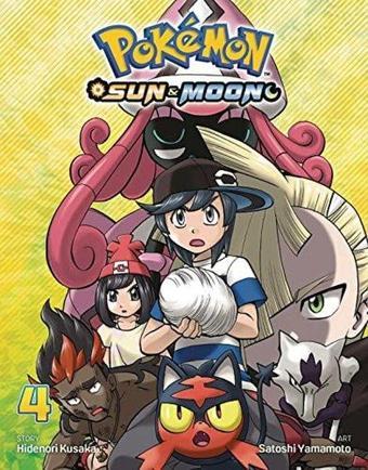 Pokemon: Sun & Moon, Vol. 4 : 4 - Hidenori Kusaka - Viz Media, Subs. of Shogakukan Inc