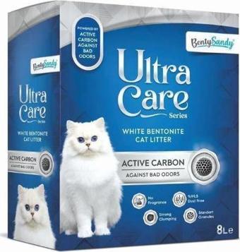 Bentysandy ULTRA CARE series Active Carbon Kedi Kumu 8 Lt