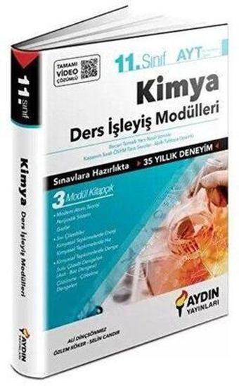 11. Sınıf Aydın Kimya Ders İşleyiş Modülleri - Kolektif  - Aydın Yayınları-Eğitim