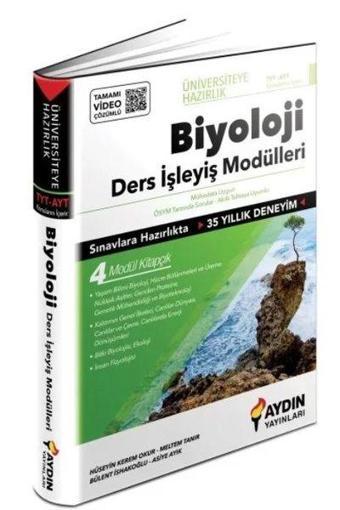 TYT-AYT Biyoloji Ders İşleyiş Modülleri - Kolektif  - Aydın Yayınları-Eğitim