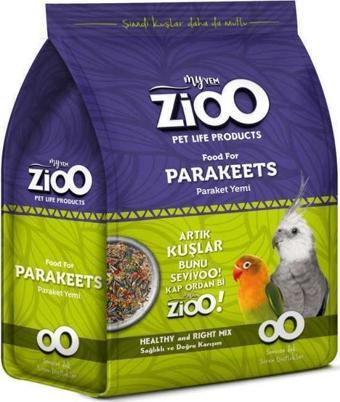 Myyem Zioo Paraket Kuşu Yemi 400 gr