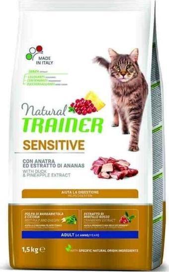 Natural Traıner Cat Sensitive Duck Kedi Maması 1,5 Kg