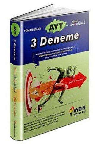 AYT 3 Fasikül Deneme - Aydın Yayınları-Eğitim