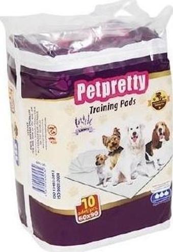 Petpretty Köpek Lavanta Kokulu Çiş Pedi 90x60 cm 10 lu