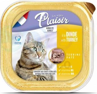 Plaisir Pate Ezme Hindili Kedi Konservesi 100 Gr