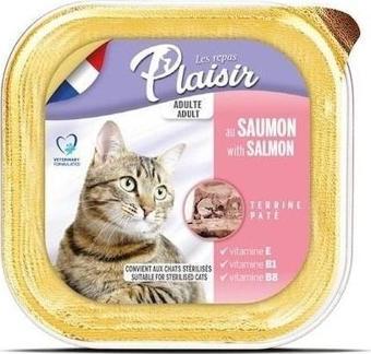 Plaisir Pate Ezme Somonlu Kedi Konservesi 100 Gr