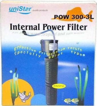 UniStar Pow 300-3L Akvaryum İç Filtre 1400 L/H
