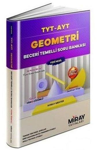 TYT-AYT Geometri Beceri Temelli Soru Bankası - Kolektif  - Miray Yayınları