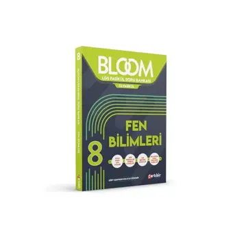 Artıbir Yayınları 8. Sınıf Lgs Fen Bilimleri Fasikül Soru Bankası Bloom Serisi 0922 - Artıbir Yayınları