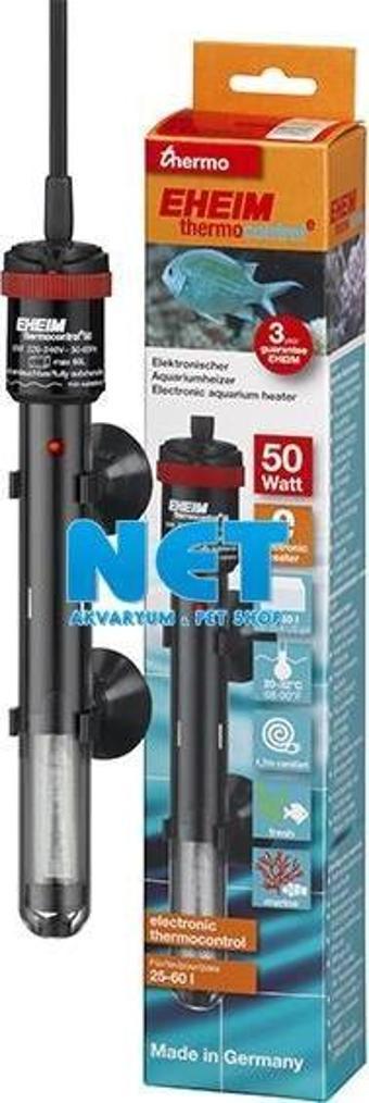 Eheim Thermo Control E 50 Watt Akvaryum Isıtıcısı 25 ile 50 litre akvaryumlar için