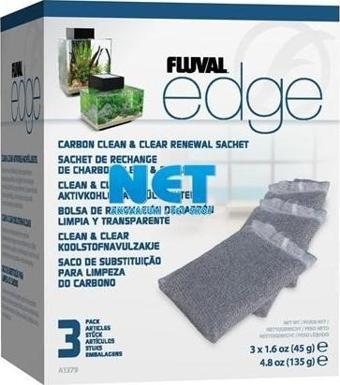 Fluval Edge Karbon Filtre 3 lü 