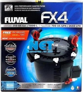 Fluval Fx4 Filtre 2600 Lt/H 