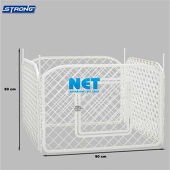 Strong Plastik Çit (4 Adet 90x60 Panel) 