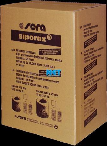 Sera siporax Professional 500 ml 145 gr Açık Kovadan bölme Filtre Malzemesi