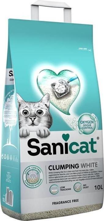 Sanicat Clumping White 10 lt 