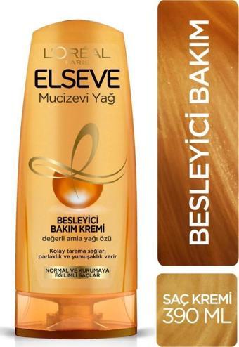 L'Oréal Paris Elseve Mucizevi Yağ Besleyici Bakım Kremi 390 ml