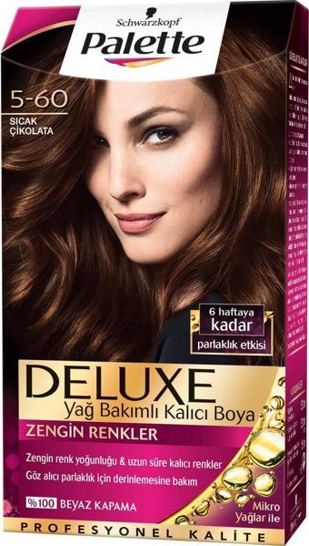 Palette Deluxe 5.60 Sıcak Çikolata Saç Boyası