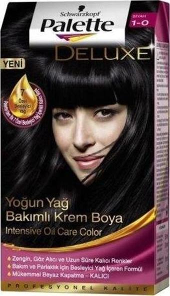 Palette Deluxe Saç Boyası 1-0