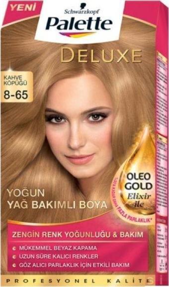 Palette Deluxe Saç Boyası 8-65 Kahve Köpüğü