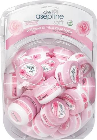Cire Aseptine Krem 30ml Prebiyotik Gül 50'li Stand