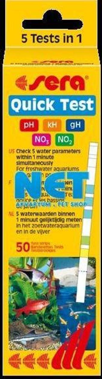 Sera Quick Test PH,KH,GH,NO3,NO2 