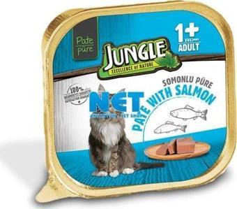 Jungle Kedi 100g Balıklı Ezme/Pate Mama 