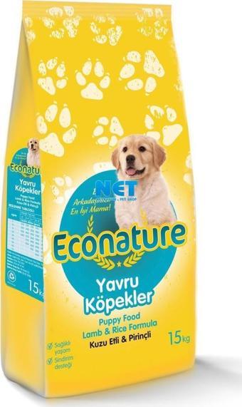 Econature Kuzulu Yavru Köpek Maması 15 kg