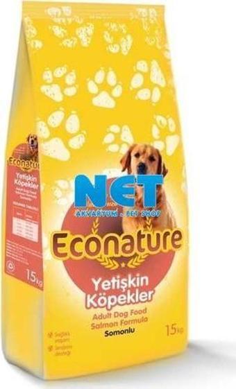 Econature Somonlu Yetişkin Köpek Maması 15 kg.