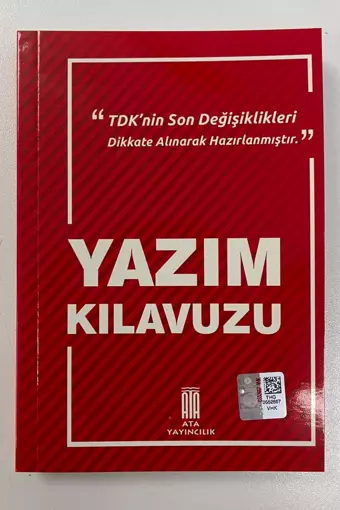 Yazım Kılavuzu Karton Kapak Ata Yayıncılık - Ata Yayıncılık