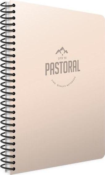 Gıpta Pastoral Defter Çizgili Spralli Plastik Kapak Defter A4 60 Yaprak