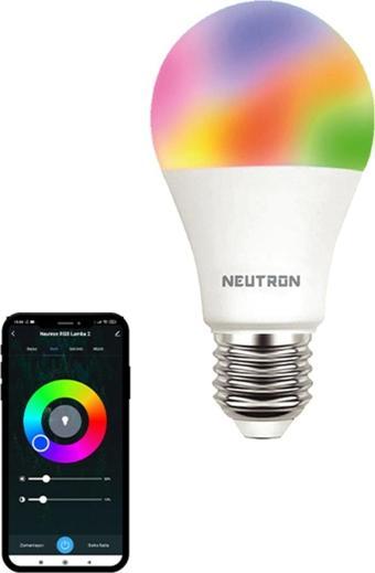 Neutron Smart Bulb Lite Akıllı Led Ampul 1050 Lümen, 11w - App Ile Uyumlu