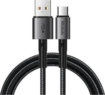 Mcdodo CA-3590 100W 6A TypeC Hızlı Şarj Data Aktarım Kablo 1.2m-Siyah