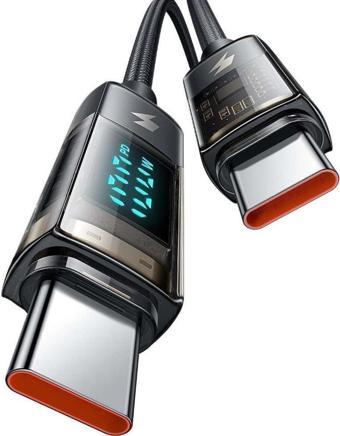 Mcdodo CA-3610 100W TypeC TypeC Hızlı Şarj Data Kablo 1.2m-Siyah