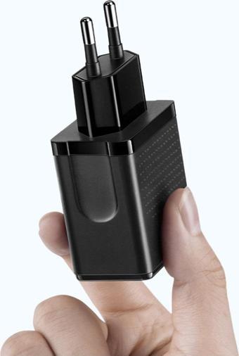 Mcdodo Ch-5800 Usb Girişli 22.5 W Vooc Hızlı Şarj Cihazı/type-c 5a Hızlı Sarj Kablosu 1.2m-siyah