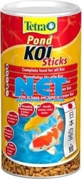 Tetra Pond Koi Sticks 1 Lt 140 gr  Orjinal Ambalajında