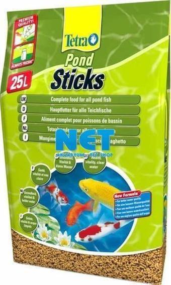 Tetra Pond Sticks YEŞİL 25 LT 3000 gr 