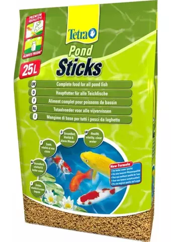 Tetra Pond Sticks YEŞİL 25 LT 3000 gr 