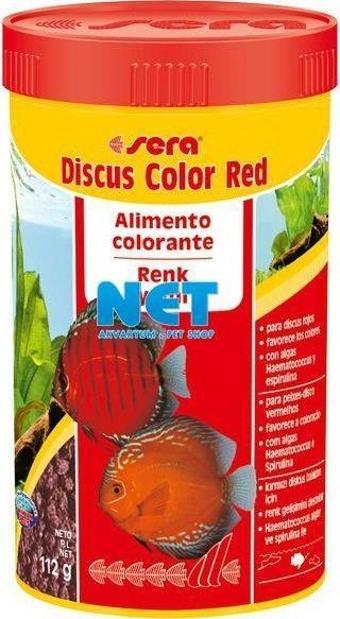 Sera Discus Color Red 250 ml. 116 gr  Orjinal Kutusunda